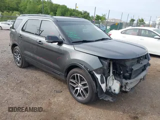 2017 Ford Explorer Sport with VIN 1FM5K8GT4HGA86264, listed as a IAAI auction lot 42297802 with 80,692 mi miles and . Bid and sale history available at DreamBid. Image 1.
