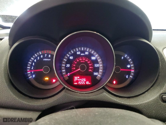 2013 Kia Forte Koup EX with VIN KNAFU6A21D5743337, listed as a Copart auction lot 48681085 with 155518 miles and Salvage Title. Bid and sale history available at carsss.com. Image 9.