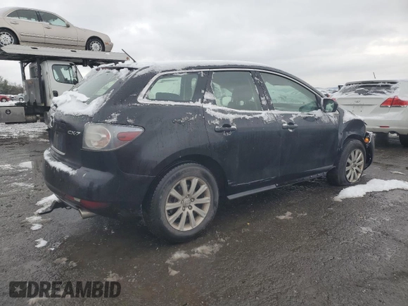 2012 Mazda CX-7 i SV with VIN JM3ER2AM2C0410688, listed as a Copart auction lot 41539605 with 183,808 mi miles and Salvage Title. Bid and sale history available at carsss.com. Image 3.