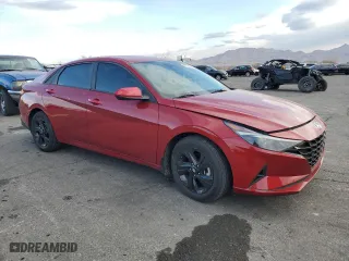 2023 Hyundai Elantra SEL with VIN KMHLM4AG9PU396321, listed as a Copart auction lot 42776395 with 21,770 mi miles and Salvage Title. Bid and sale history available at carsss.com. Image 4.