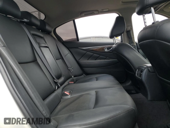 2019 Infiniti Q50 Luxe with VIN JN1EV7AP6KM516986, listed as a Copart auction lot 53080575 with Not provided miles and Salvage title. Bid and sale history available at DreamBid. Image 10.