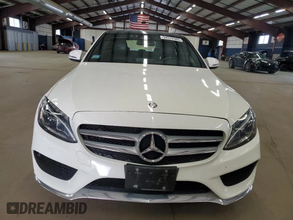 2016 Mercedes-Benz C 300 Luxury with VIN 55SWF4KB4GU126497, listed as a Copart auction lot 54572505 with 101,699 mi miles and Salvage Title. Bid and sale history available at DreamBid. Image 5.