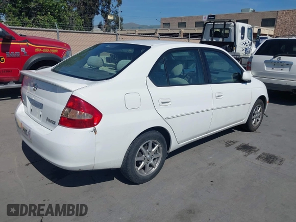 2002 Toyota Prius with VIN JT2BK18U020057410, listed as a IAAI auction lot 42162884 with 122,193 mi miles and . Bid and sale history available at DreamBid. Image 4.
