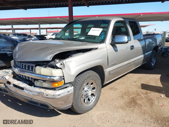 2002 Chevrolet Silverado 1500 LT with VIN 2GCEC19T321429592, listed as a IAAI auction lot 41862149 with 105,254 mi miles. Bid and sale history available at carsss.com. Image 17.
