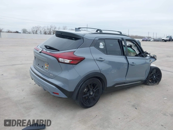 2021 Nissan Kicks SR with VIN 3N1CP5DV8ML518302, listed as a IAAI auction lot 41264904 with Not Provided miles and . Bid and sale history available at DreamBid. Image 4.