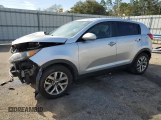 2015 Kia Sportage LX with VIN KNDPB3AC0F7720465, listed as a Copart auction lot 56861924 with 114,874 mi miles and Salvage Title. Bid and sale history available at carsss.com. Image 1.
