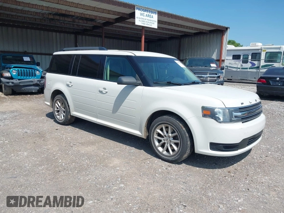2013 Ford Flex SE with VIN 2FMGK5B8XDBD18085, listed as a IAAI auction lot 42139137 with 157,088 mi miles. Bid and sale history available at carsss.com. Image 1.
