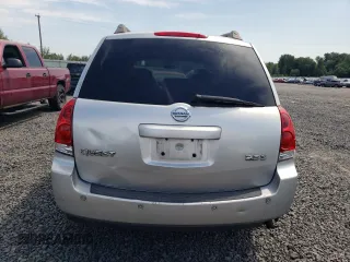 2006 Nissan Quest S Special Edition with VIN 5N1BV28U26N117938, listed as a Copart auction lot 65632304 with 178,888 mi miles and Salvage Title. Bid and sale history available at carsss.com. Image 6.