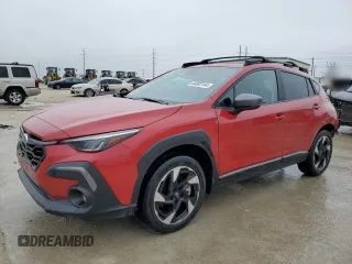 2024 Subaru Crosstrek Limited с VIN 4S4GUHL67R3720582, выставлен на аукционе Copart как лот 84882144 с пробегом 21 248 миль миль и Списание • Salvage title. История ставок и продаж доступна на DreamBid. Изображение 1.