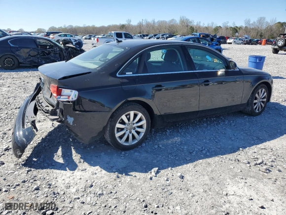 2009 Audi A4 2.0T Prem Plus with VIN WAUSF78K69N053773, listed as a Copart auction lot 49471225 with 110,255 mi miles and Salvage Title. Bid and sale history available at carsss.com. Image 3.