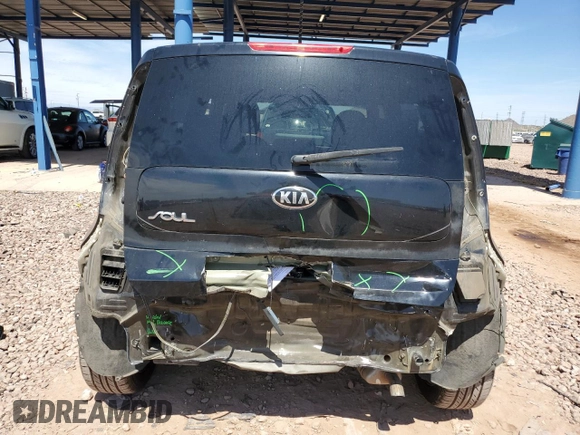 2014 Kia Soul + with VIN KNDJP3A56E7084903, listed as a Copart auction lot 50985005 with 131,745 mi miles and Salvage Title. Bid and sale history available at DreamBid. Image 6.