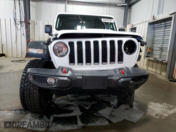 2021 Jeep Wrangler Unlimited Rubicon with VIN 1C4HJXFN2MW562724, listed as a Copart auction lot 50445285 with 73,644 mi miles and Salvage title. Bid and sale history available at DreamBid. Image 5.