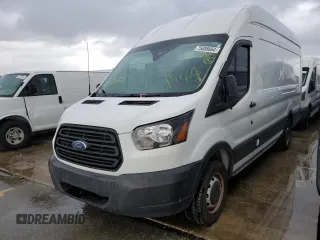 2019 Ford Transit with VIN 1FTYR3XM8KKA82456, listed as a Copart auction lot 75088664 with Not provided miles and Salvage title. Bid and sale history available at DreamBid. Image 1.
