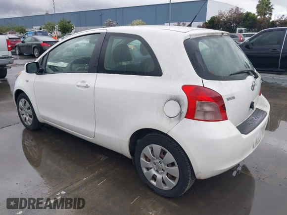 2008 Toyota Yaris with VIN JTDJT923485192870, listed as a IAAI auction lot 41939081 with 218,082 mi miles. Bid and sale history available at carsss.com. Image 3.