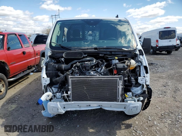 2023 Ford Transit Cargo with VIN 1FTBR1Y84PKA51644, listed as a Copart auction lot 54068155 with 12,978 mi miles and Clean Title. Bid and sale history available at DreamBid. Image 5.