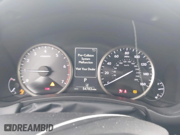 2020 Lexus NX 300 with VIN JTJDARDZ5L5014394, listed as a IAAI auction lot 42607953 with 54,783 mi miles and . Bid and sale history available at DreamBid. Image 7.