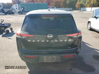 2023 Nissan Pathfinder S with VIN 5N1DR3AC9PC250102, listed as a Copart auction lot 76678834 with 30,525 mi miles and Salvage title. Bid and sale history available at DreamBid. Image 6.