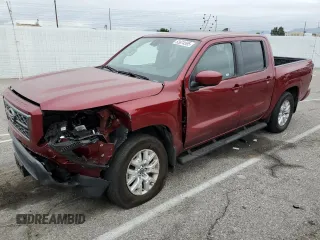 2022 Nissan Frontier SV z VIN 1N6ED1EJ4NN654640, wystawiony jako Copart lot #53674595 z przebiegiem 68 434 mil mil oraz Szkoda całkowita • Salvage title. Historia ofert i sprzedaży dostępna na DreamBid. Obrazek 1.