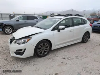 2016 Subaru Impreza Wagon 2.0i Sport Premium with VIN JF1GPAP60G8348828, listed as a Copart auction lot 50647945 with 109,817 mi miles and Salvage Title. Bid and sale history available at carsss.com. Image 1.