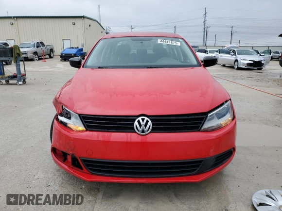 2011 Volkswagen Jetta Sedan S with VIN 3VW2K7AJ9BM383811, listed as a Copart auction lot 44441875 with 60,794 mi miles and Clean Title. Bid and sale history available at carsss.com. Image 5.