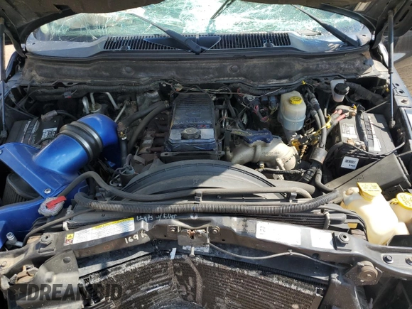 2007 Dodge Ram 2500 SLT with VIN 3D7KS28A47G818340, listed as a Copart auction lot 70581824 with 229,557 mi miles and Salvage Title. Bid and sale history available at carsss.com. Image 12.