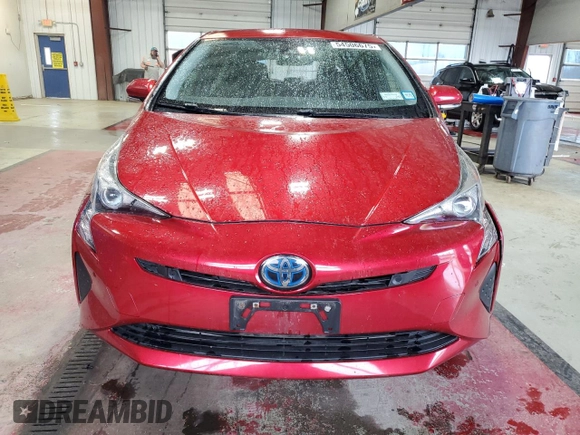 2017 Toyota Prius Two with VIN JTDKBRFU5H3567123, listed as a Copart auction lot 54506675 with 49,595 mi miles and Salvage Title. Bid and sale history available at carsss.com. Image 5.