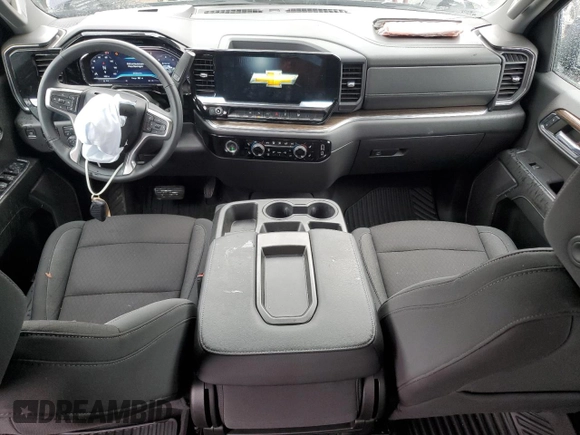 2024 Chevrolet Silverado 1500 RST with VIN 3GCUDEED1RG378013, listed as a Copart auction lot 44001595 with 11,031 mi miles and Salvage Title. Bid and sale history available at carsss.com. Image 8.