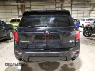 2023 Honda Passport Elite with VIN 5FNYF8H03PB017374, listed as a Copart auction lot 86383224 with 2,046 mi miles and Salvage Title. Bid and sale history available at carsss.com. Image 6.