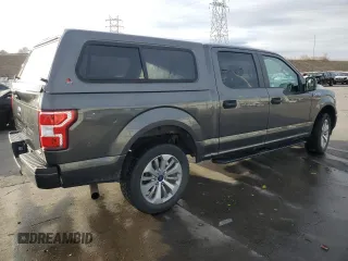 2018 Ford F-150 XL with VIN 1FTEW1EP9JKD68540, listed as a Copart auction lot 50795385 with 75,747 mi miles and Clean Title. Bid and sale history available at carsss.com. Image 3.