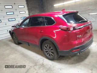 2021 Mazda CX-9 Touring with VIN JM3TCBCY7M0517200, listed as a Copart auction lot 87116144 with 26,663 mi miles and Salvage Title. Bid and sale history available at carsss.com. Image 2.