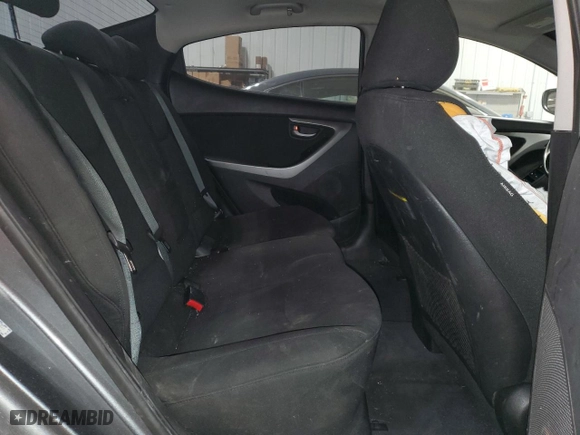 2016 Hyundai Elantra Value Edition with VIN KMHDH4AE4GU591847, listed as a Copart auction lot 87501105 with 72,508 mi miles and Salvage Title. Bid and sale history available at carsss.com. Image 10.