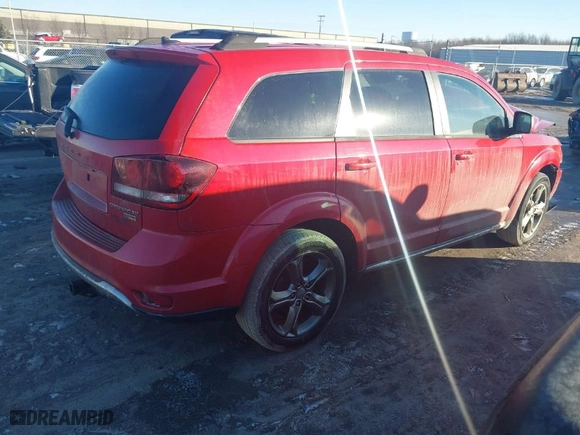2017 Dodge Journey Crossroad Plus with VIN 3C4PDCGG7HT553993, listed as a IAAI auction lot 41460861 with NaN miles. Bid and sale history available at carsss.com. Image 13.