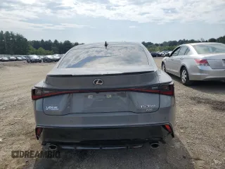 2023 Lexus IS with VIN JTHBZ1E29P5029345, listed as a Copart auction lot 68683564 with 25,834 mi miles and Salvage Title. Bid and sale history available at carsss.com. Image 6.
