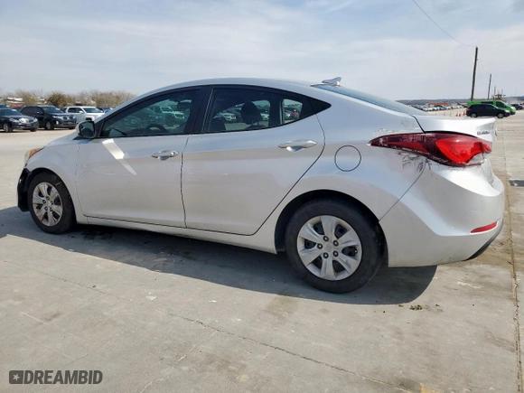 2016 Hyundai Elantra GL with VIN 5NPDH4AE7GH741478, listed as a Copart auction lot 45610985 with 177,715 mi miles and Salvage Title. Bid and sale history available at carsss.com. Image 2.