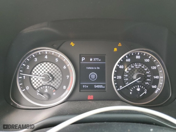 2020 Hyundai Elantra SEL with VIN KMHD84LF2LU968725, listed as a Copart auction lot 49043095 with 54,555 mi miles and Salvage Title. Bid and sale history available at carsss.com. Image 9.