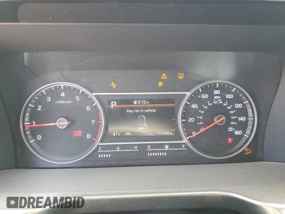 2021 Kia Sorento S with VIN 5XYRL4LC4MG009134, listed as a Copart auction lot 53318765 with 71,742 mi miles and Salvage Title. Bid and sale history available at carsss.com. Image 9.