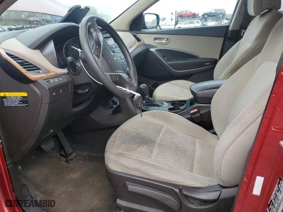 2016 Hyundai Santa Fe Sport with VIN 5XYZTDLB5GG360257, listed as a Copart auction lot 53348255 with 190,781 mi miles and Clean Title. Bid and sale history available at carsss.com. Image 7.