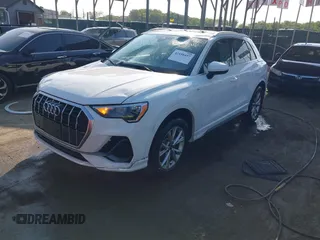 2021 Audi Q3 S line Premium with VIN WA1DECF31M1037901, listed as a IAAI auction lot 42158457 with 25,925 mi miles and . Bid and sale history available at DreamBid. Image 20.