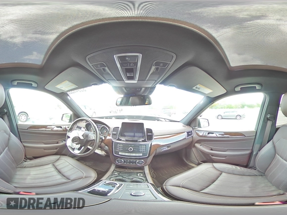 2019 Mercedes-Benz GLS 450 with VIN 4JGDF6EEXKB225262, listed as a Copart auction lot 55946335 with 75,733 mi miles and Salvage title. Bid and sale history available at DreamBid. Image 15.