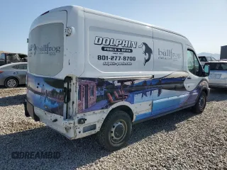 2015 Ford Transit with VIN 1FTNE2CG1FKA40998, listed as a Copart auction lot 60338605 with 77,895 mi miles and Salvage title. Bid and sale history available at DreamBid. Image 3.