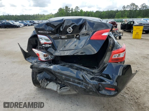 2019 Nissan Sentra S with VIN 3N1AB7APXKY229901, listed as a Copart auction lot 54300915 with 91,793 mi miles and Salvage title. Bid and sale history available at DreamBid. Image 6.