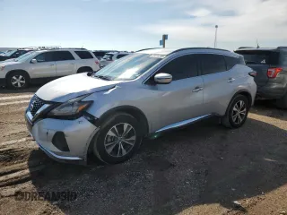 2020 Nissan Murano SV z VIN 5N1AZ2BJ1LN137768, wystawiony jako Copart lot #55594295 z przebiegiem 186 484 mil mil oraz Tytuł czysty. Historia ofert i sprzedaży dostępna na DreamBid. Obrazek 1.
