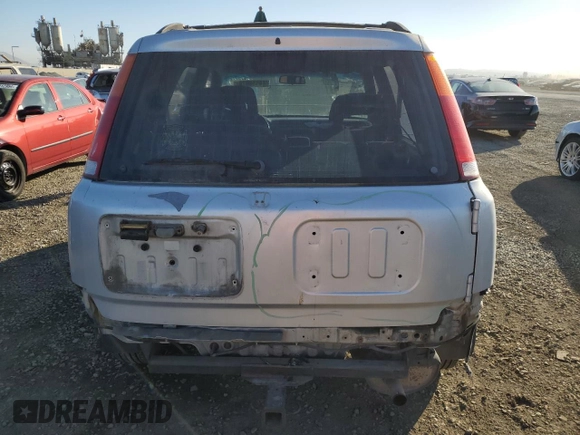 2000 Honda CR-V LX with VIN JHLRD1741YC030308, listed as a Copart auction lot 84634014 with 254,772 mi miles and Salvage Title. Bid and sale history available at carsss.com. Image 6.