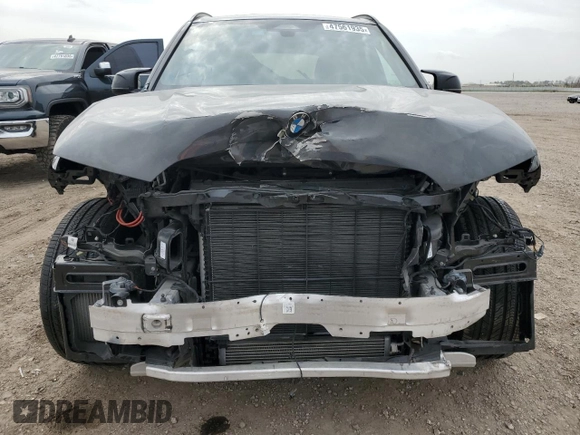 2024 BMW X5 M60i with VIN 5UX33EU03R9S57382, listed as a Copart auction lot 47561935 with 16,305 mi miles and Salvage Title. Bid and sale history available at carsss.com. Image 5.
