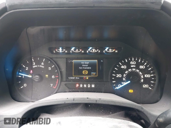 2018 Ford F-150 XL with VIN 1FTEW1E53JKE40749, listed as a IAAI auction lot 41993263 with 123,297 mi miles. Bid and sale history available at carsss.com. Image 7.