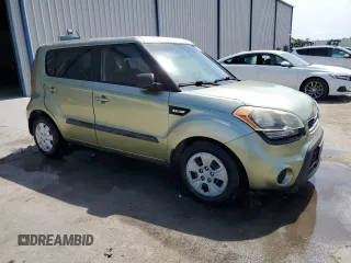 2013 Kia Soul with VIN KNDJT2A59D7614446, listed as a Copart auction lot 53875275 with 131,141 mi miles and Salvage Title. Bid and sale history available at DreamBid. Image 4.