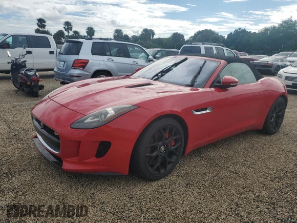 2014 Jaguar F-Type S with VIN SAJWA6FC2E8K01114, listed as a Copart auction lot 74242084 with Not Provided miles and Salvage Title. Bid and sale history available at DreamBid. Image 1.