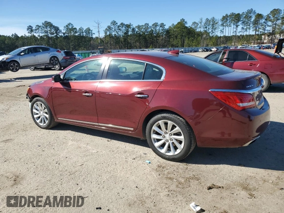 2016 Buick LaCrosse Leather with VIN 1G4GB5G37GF125120, listed as a Copart auction lot 42061755 with 189,855 mi miles and Salvage Title. Bid and sale history available at carsss.com. Image 2.