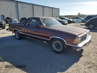 1981 Chevrolet El Camino z VIN CCW80HXBD435572, wystawiony jako Copart lot #47500975 z przebiegiem 91 861 mil mil oraz Szkoda całkowita • Salvage title. Historia ofert i sprzedaży dostępna na DreamBid. Obrazek 4.