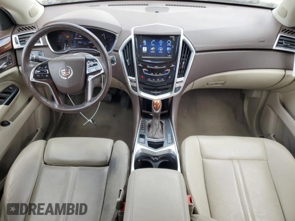 2016 Cadillac SRX Luxury Collection with VIN 3GYFNEE34GS553680, listed as a Copart auction lot 50609405 with 54,421 mi miles and Salvage Title. Bid and sale history available at carsss.com. Image 8.